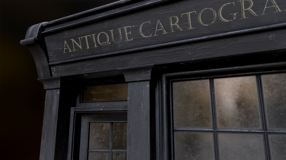Old English Shop Front