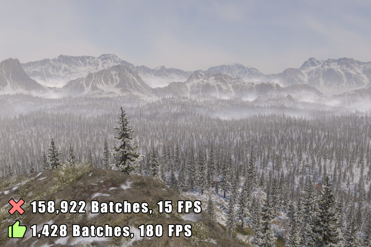BRG Instanced Renderer