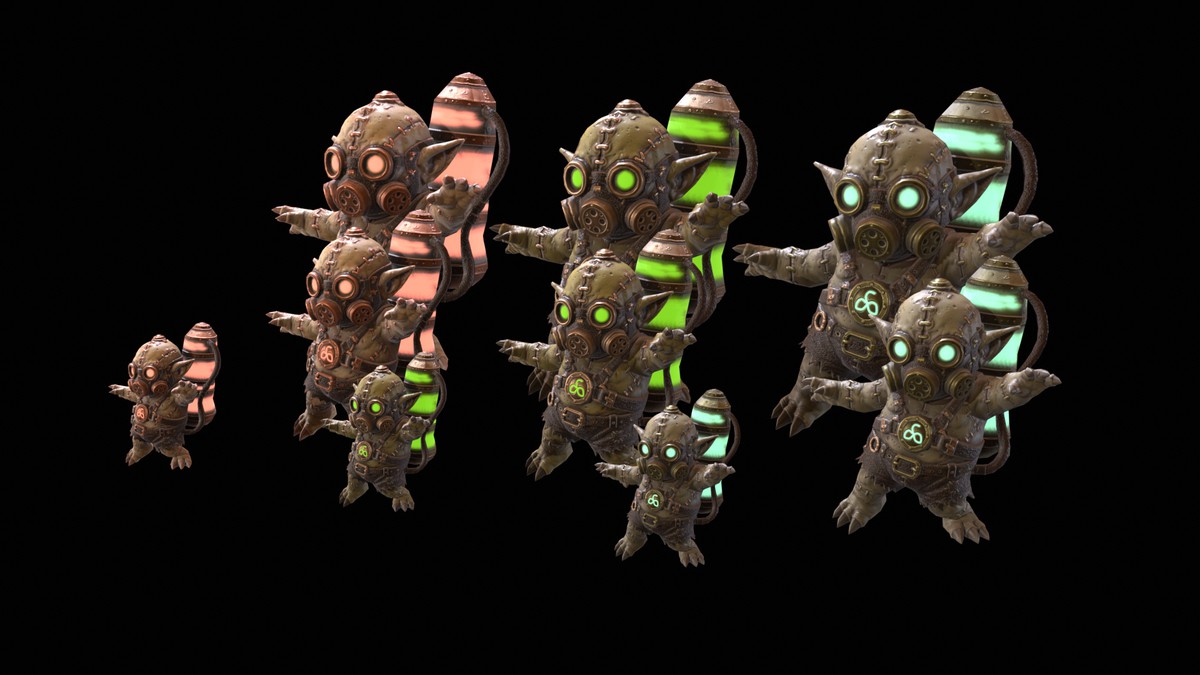 Chibi Necro Zombie Goblin