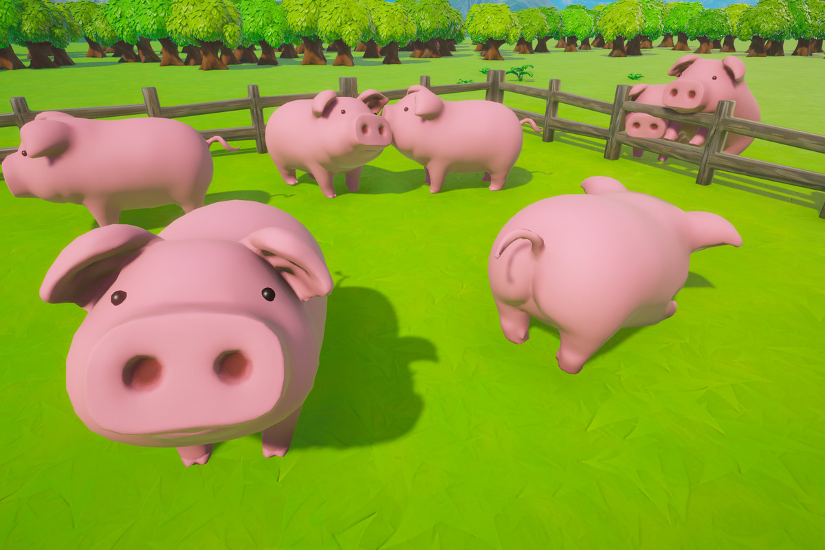 Stylized Cute Critters Set