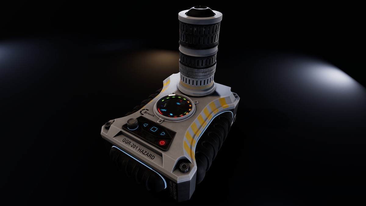 Modern upgradeable Geiger Counter Pack (PBR)