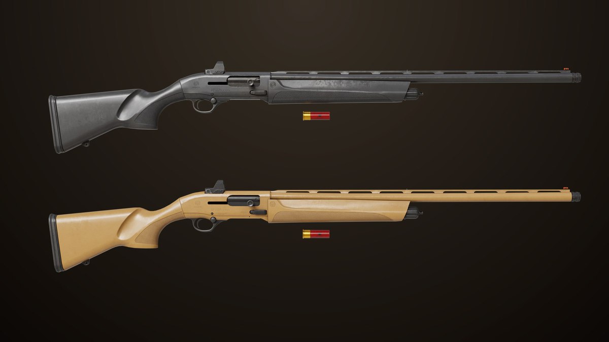 Shotgun Collection 01 URP HDRP Textures