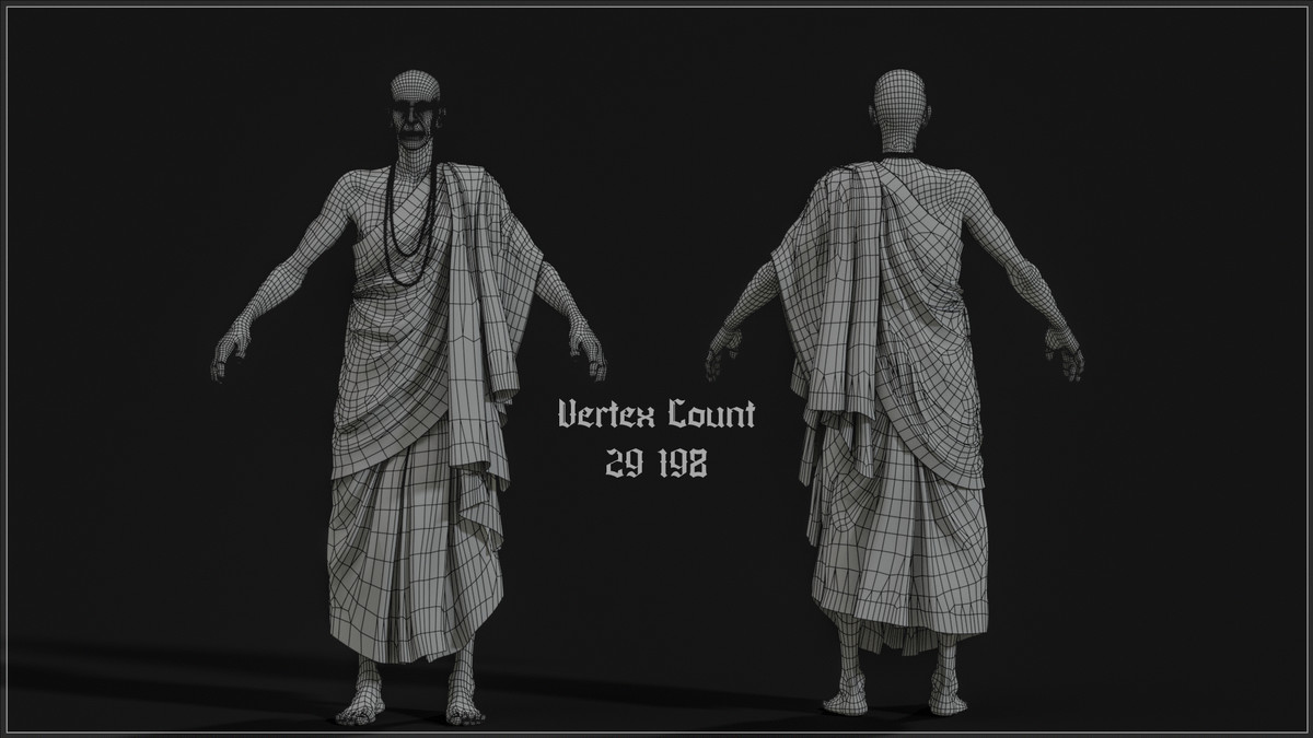Indian Monk — Religious Collection