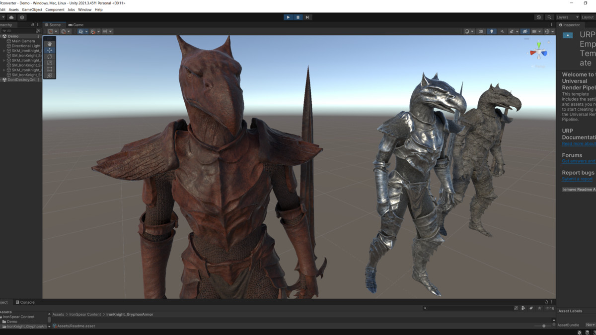 Iron Knight Gryphon Armor