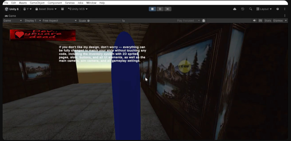 Ultimate Survival Horror Cinematic Third-Person Template