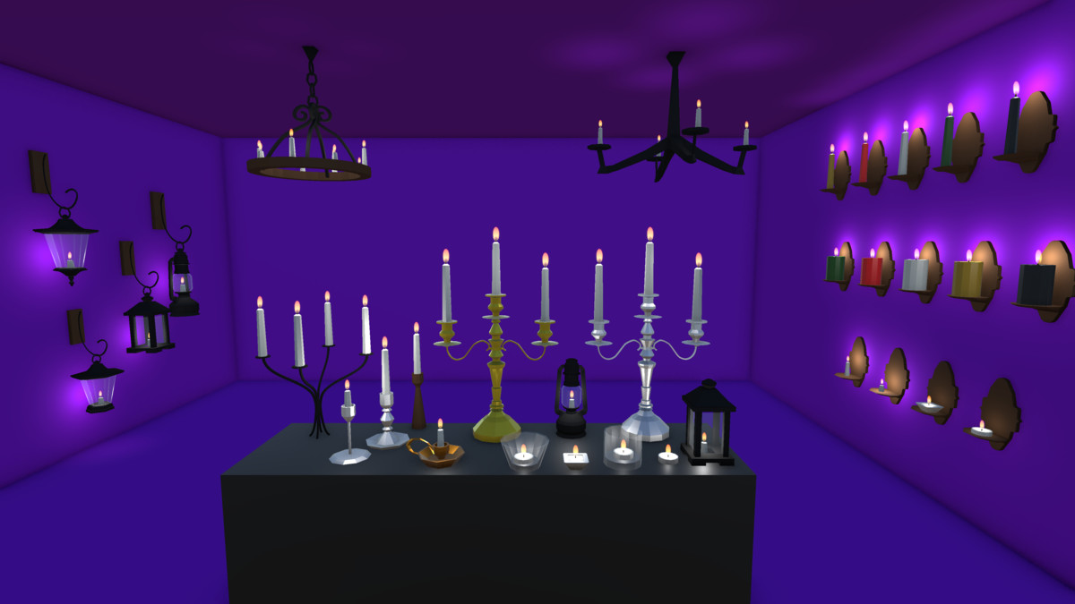 Animated Candles & Lanterns