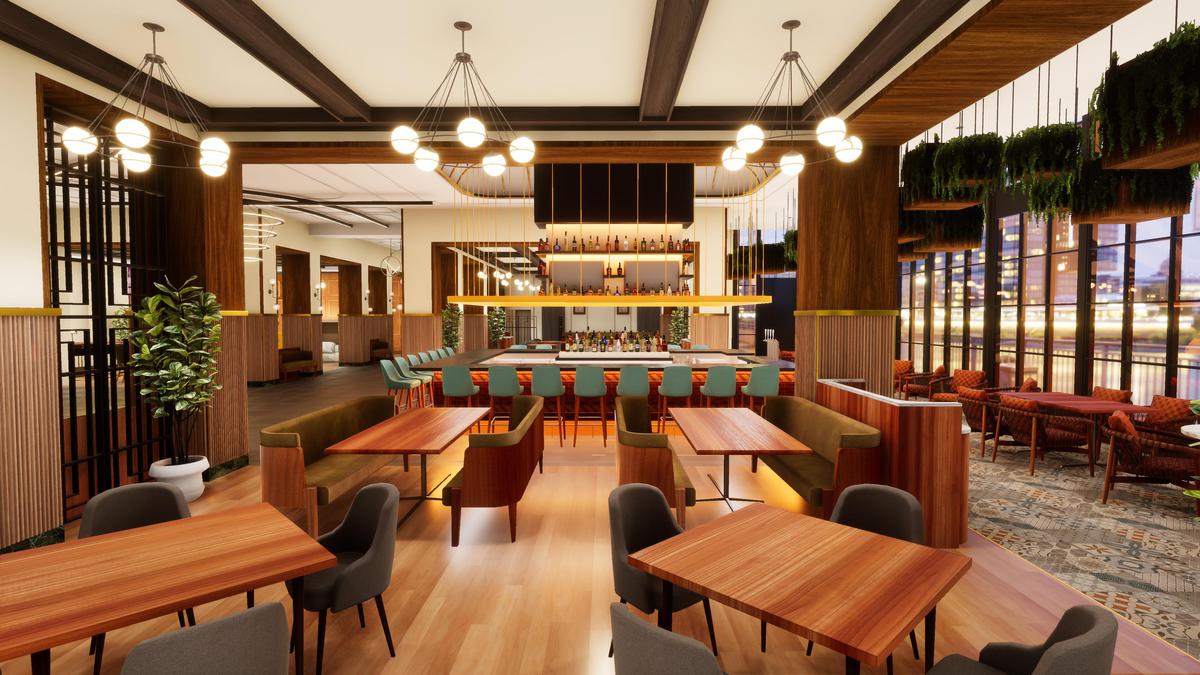 Hotel Bar Interior