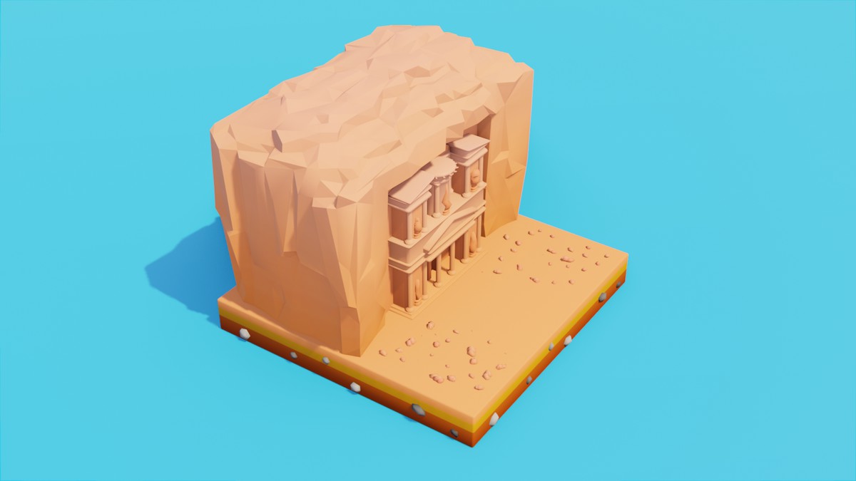 Low Poly Middle East LandMarks by IGS