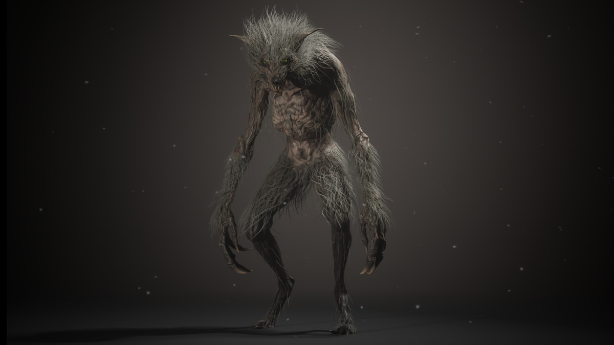 Feral Werewolf Monster