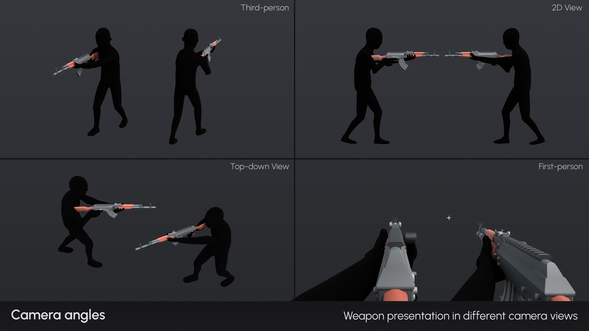 Weapons Mini - Low Poly Asset Pack