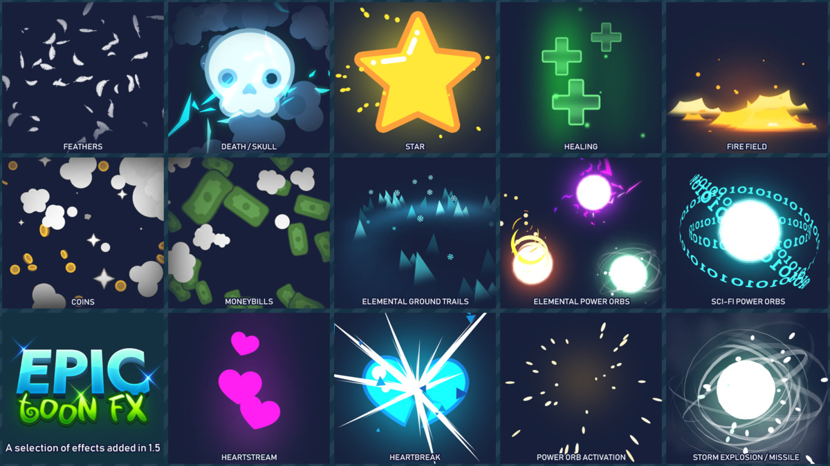 epic toon fx asset