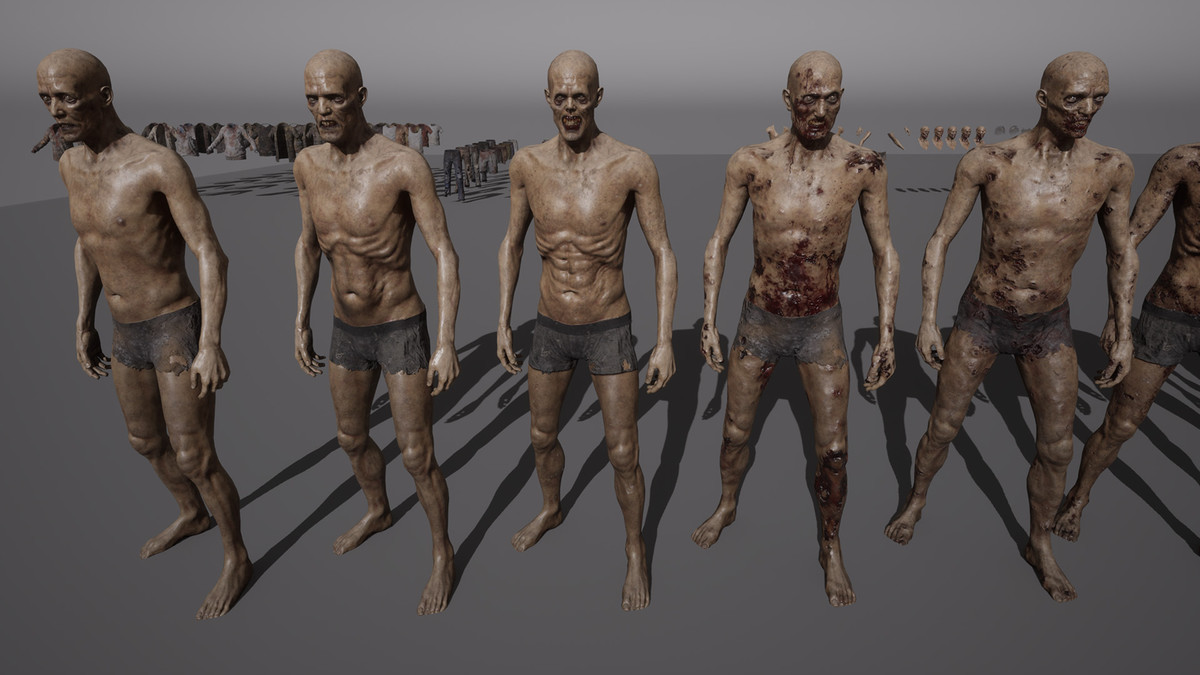 Modular Zombie Male
