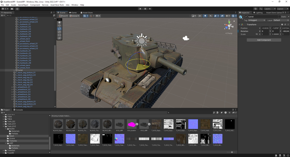 Tank Rigged Bundle 03