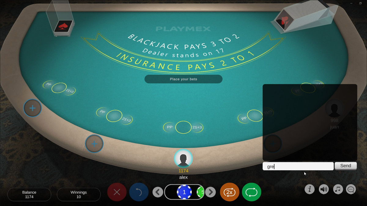 Multiplayer Blackjack Game