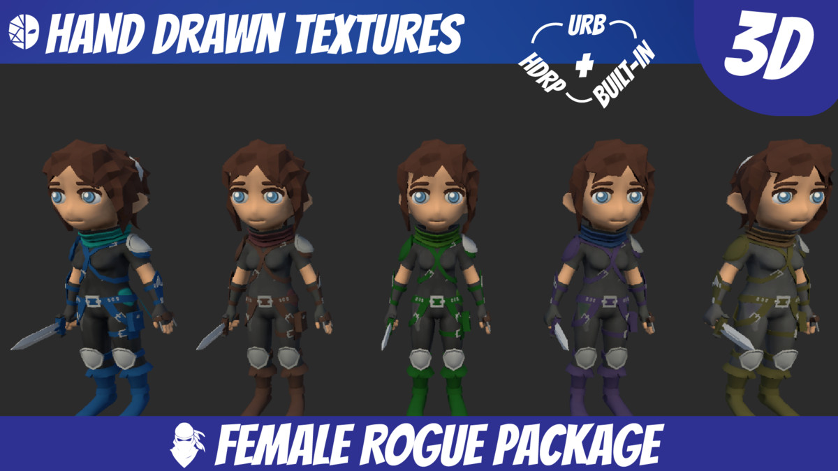 Morphara Fantasy Heros - Female Sacred Rogue