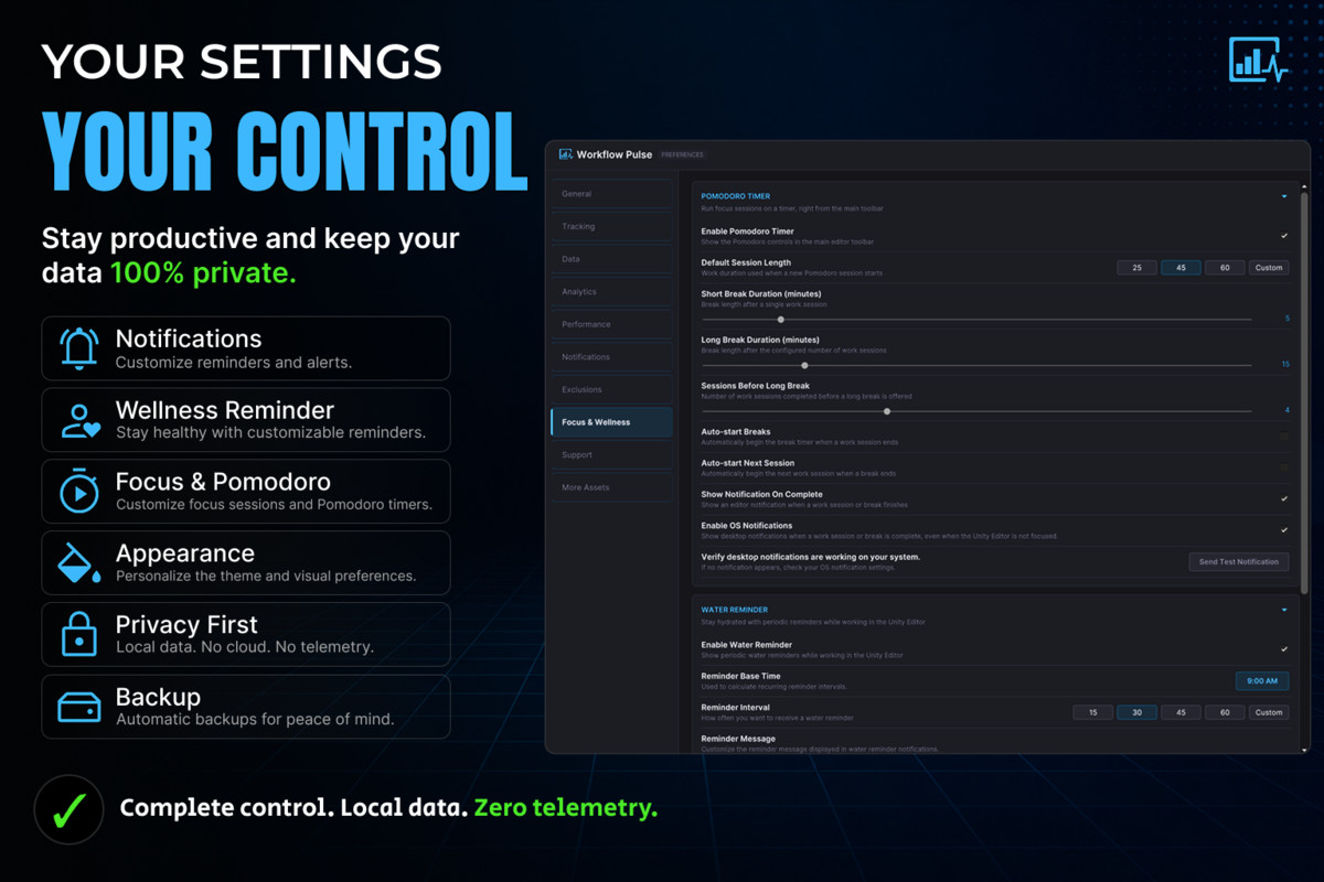 Workflow Pulse - Productivity analytics for developers