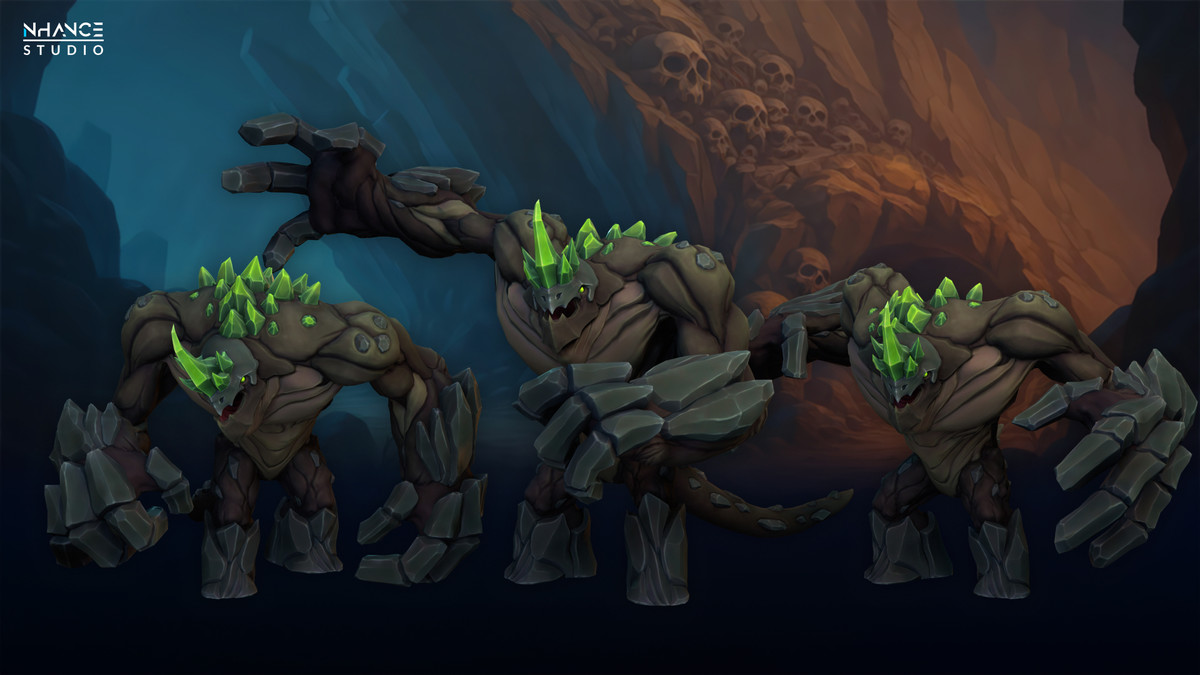 Stylized Fantasy Cave Crasher