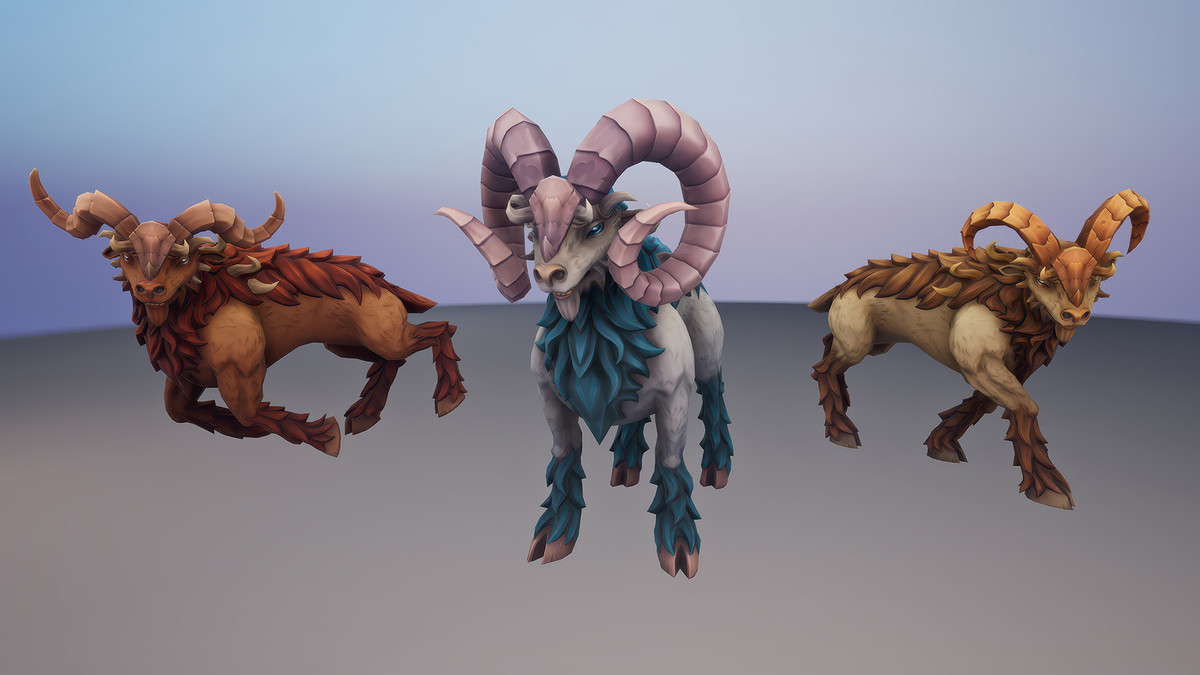 Stylized Modular Ram