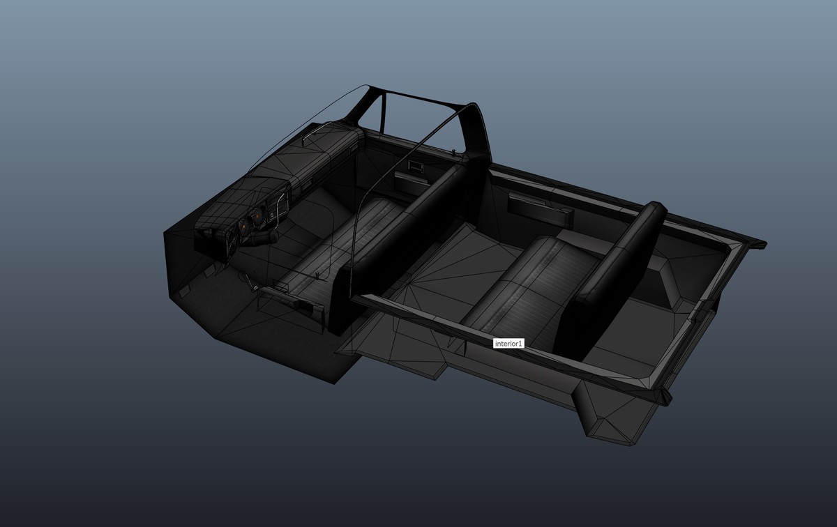 80s Offroad police car