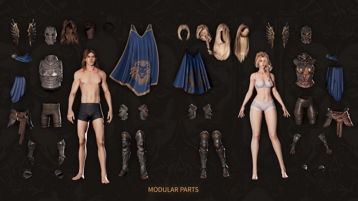 MMORPG Characters - Mega Collection - Warriors, Archers, Mages