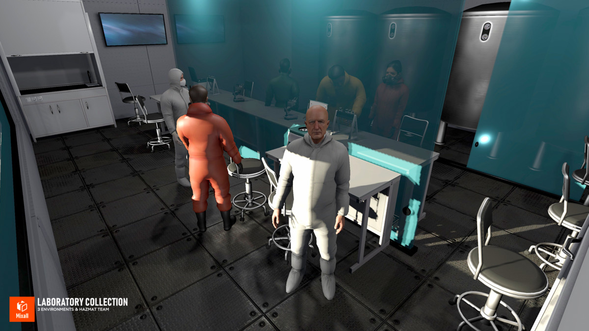 Laboratory Collection - 3 Environments & Hazmat Team