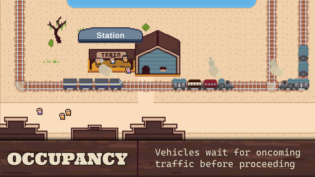 Tilemap Transport - Rail, Road and Passengers