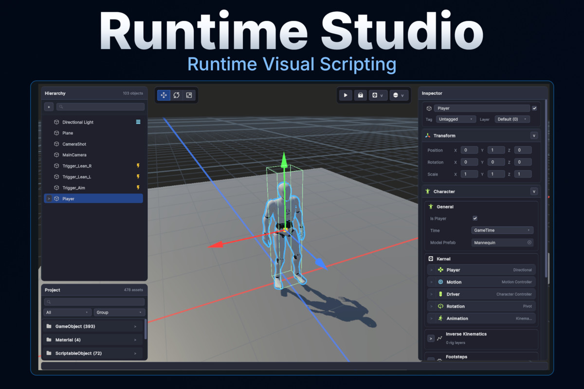 Runtime Studio – Game Creator 2 Integration