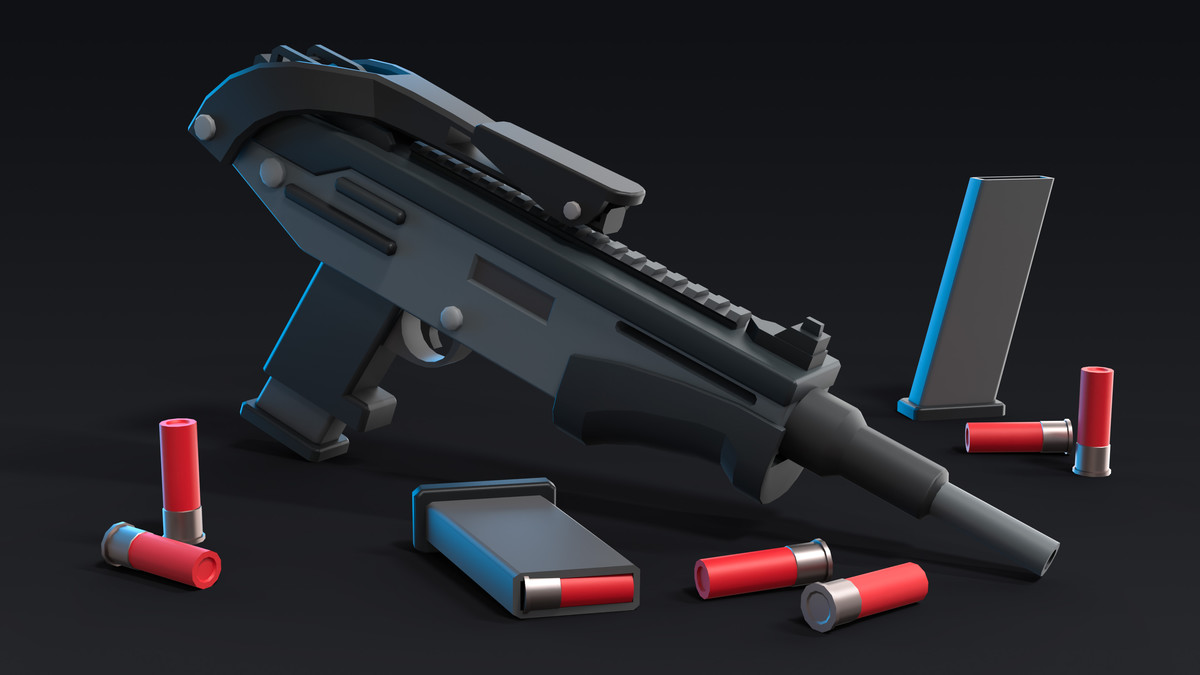 Weapons Mini - Low Poly Asset Pack