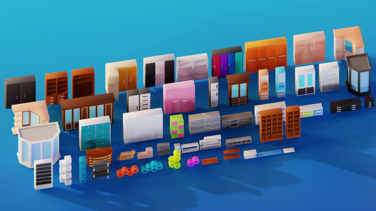 Low Poly Interior Pack by IGS