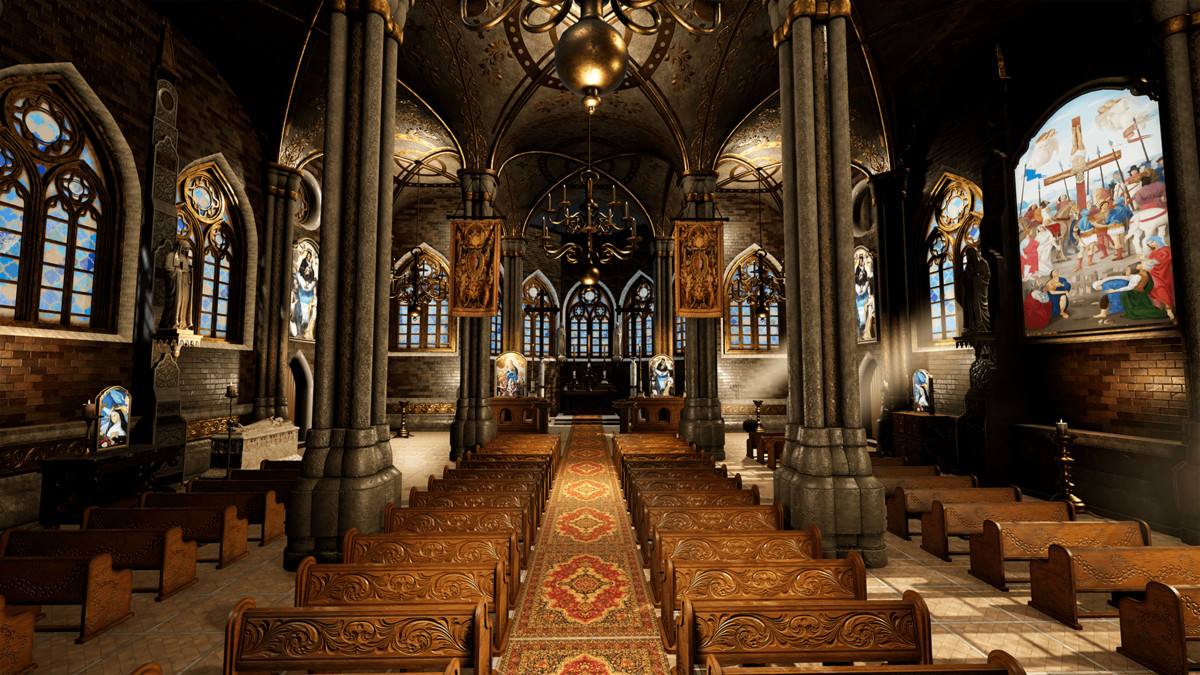 Cathedral 2. (URP)