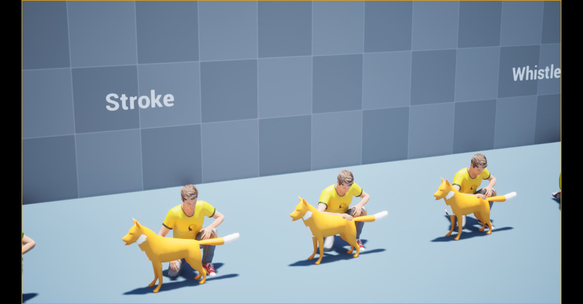 Dog Command Animation