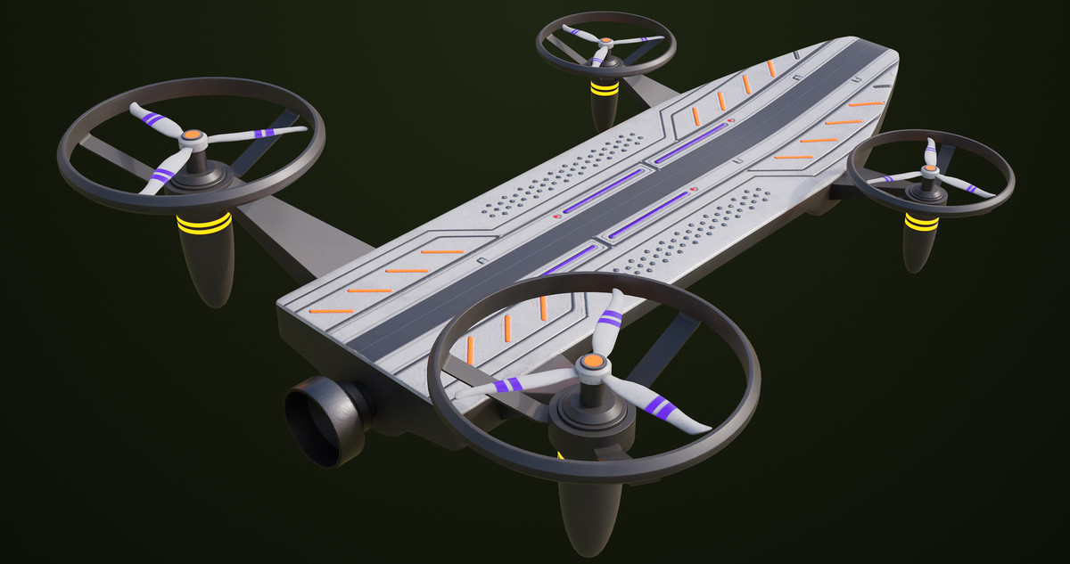 10 Sci Fi Hoverboards URP HDRP Textures
