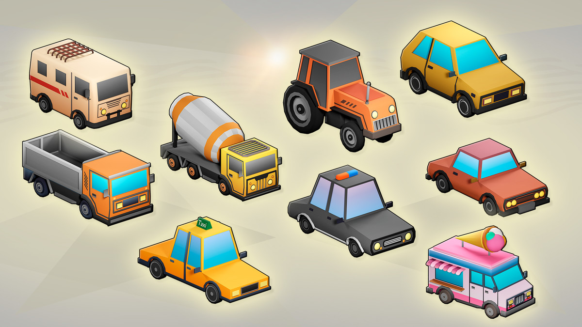 Low Poly City Pack 1