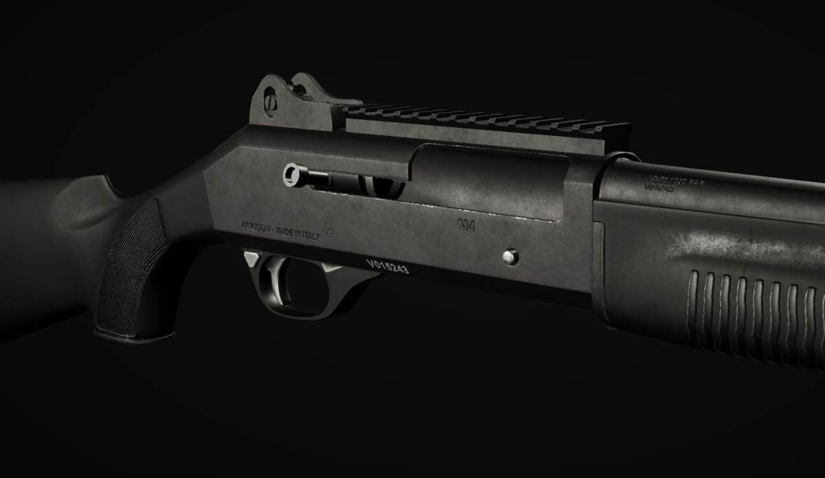 M4 Shotgun FPS Weapon