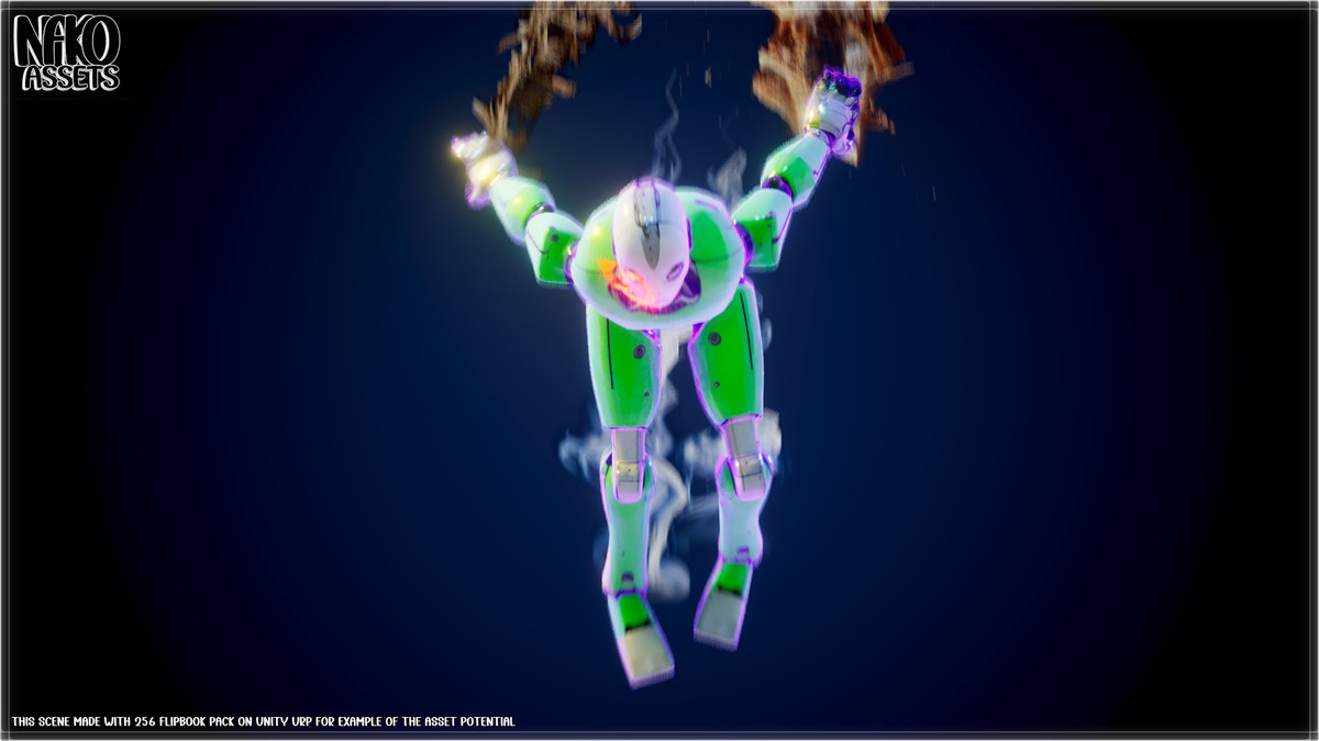 HQ Flipbook VFX (256+ Effects) | Magic, Fire, RPG | URP/HDRP/BIRP