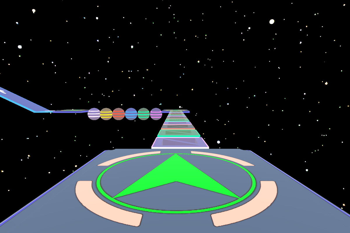 Neon Obby Parkour Tower-3D Modular Platformer Environment Pack-Mobile Optimized