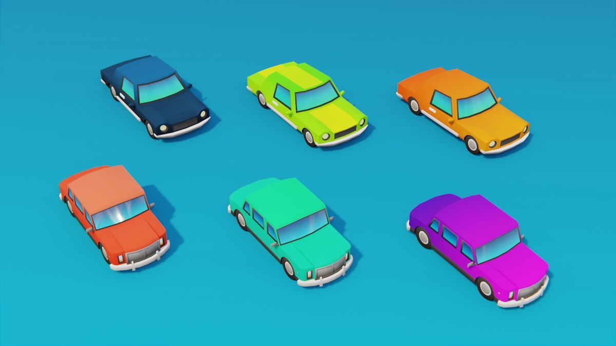 Stylized Low Poly Vehicle Pack by IGS