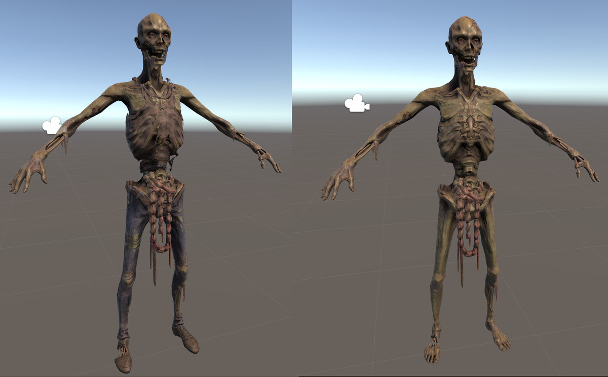 Zombie creepy