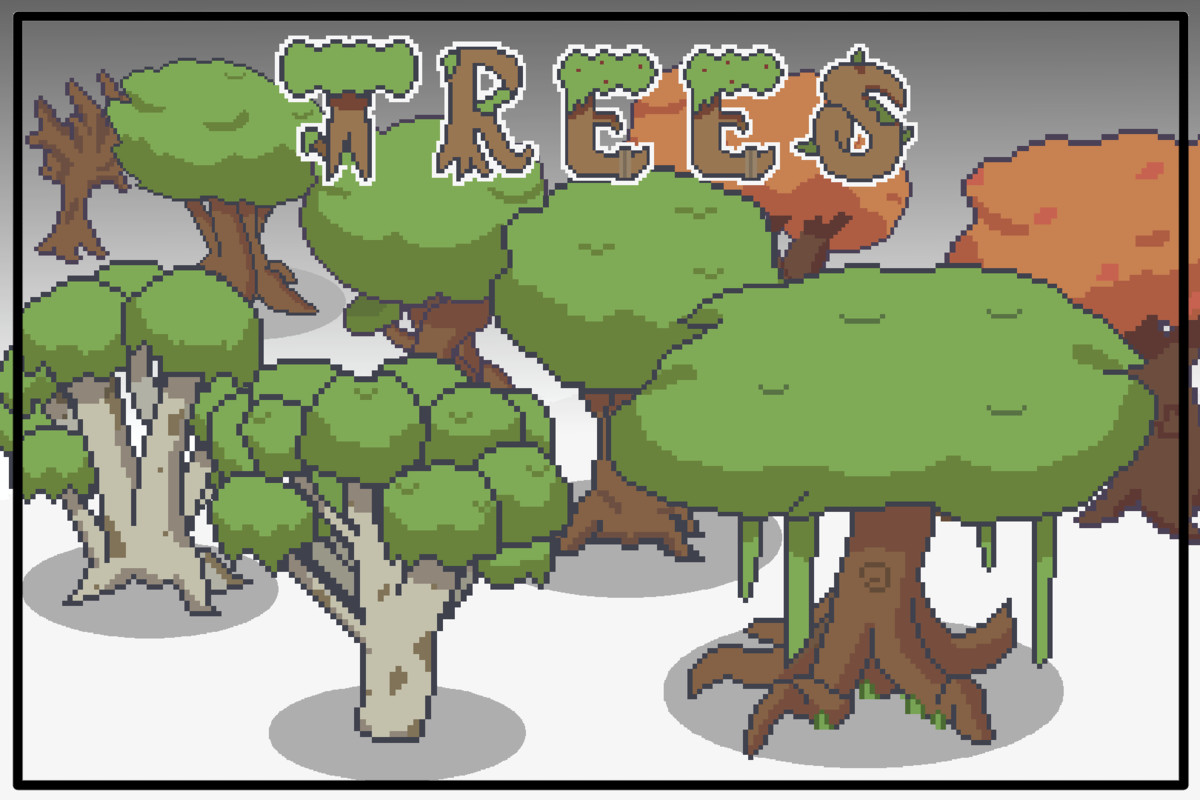 Cute World Assets In 2d Top Down!