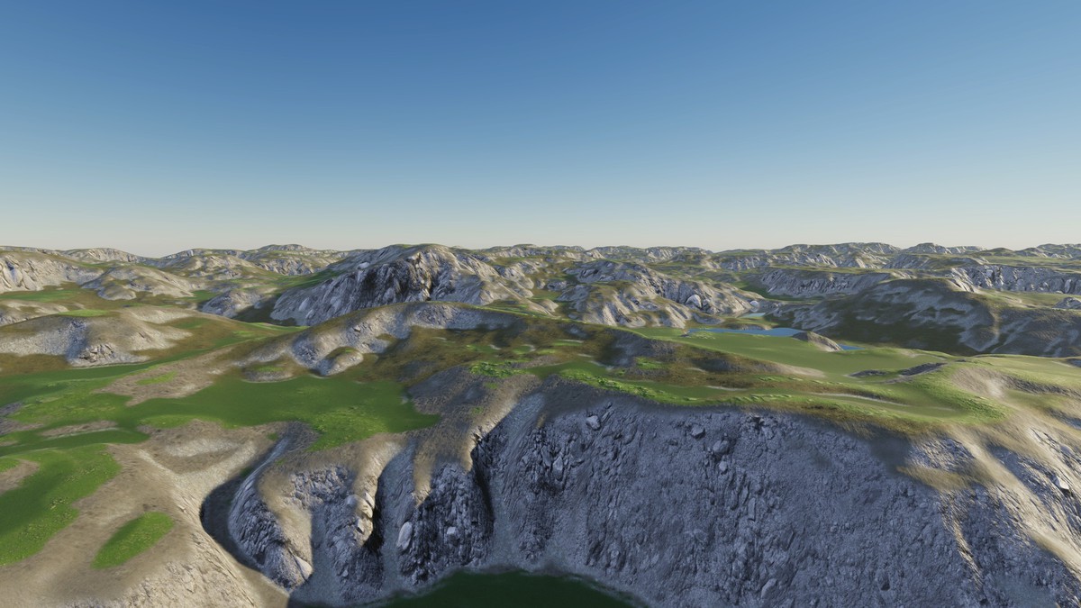 Procedural Mountains & Rivers 8K - 37 Terrains