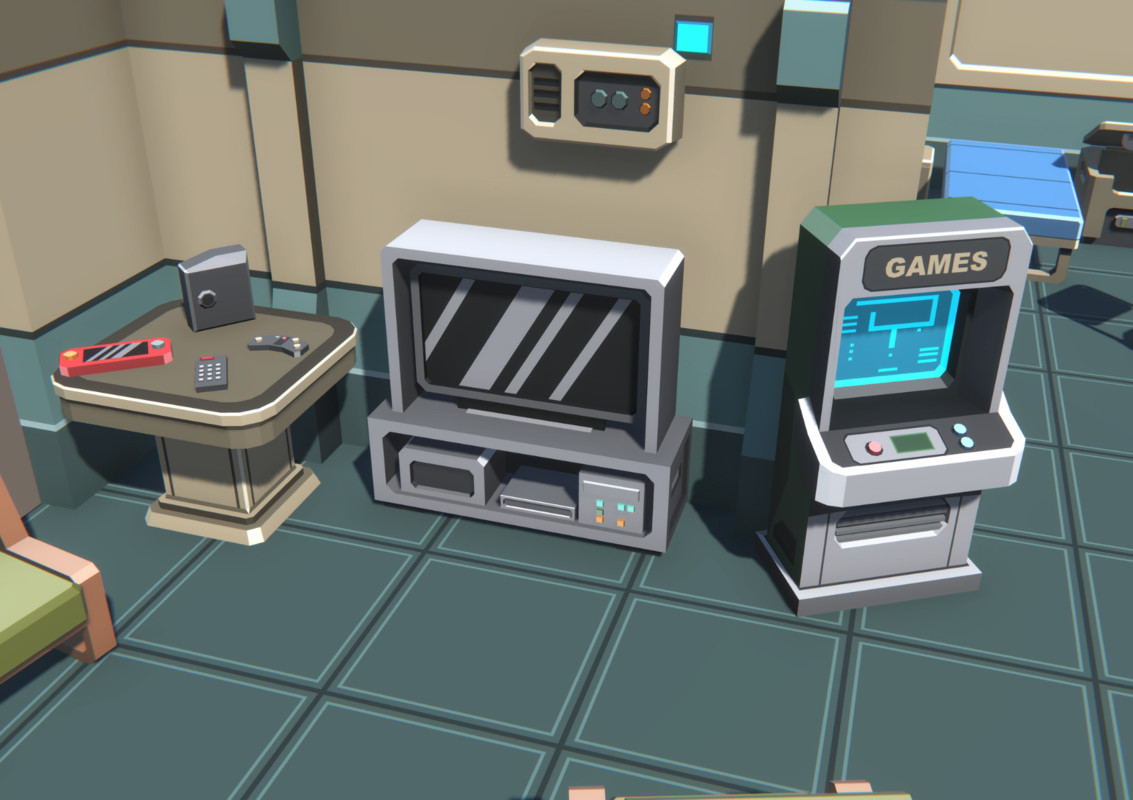 Cosmic Retro – MESA Props & Modular Kit