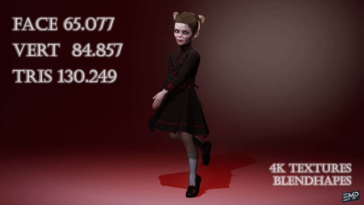 Creepy girl
