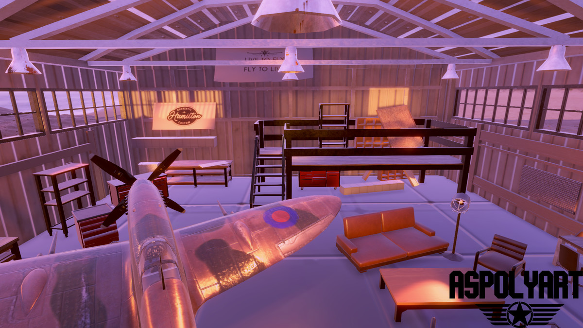 Old Aircraft Hangar