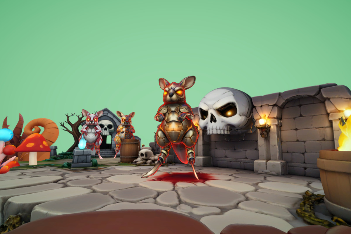 Hexy Beast - Stylized Fantasy Monster (Rig + Animation) – PixeliusVita