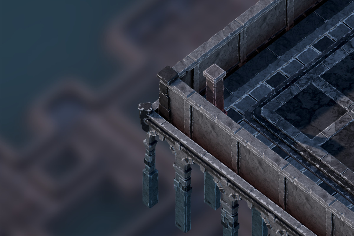 Stylized Dungeon Tileset