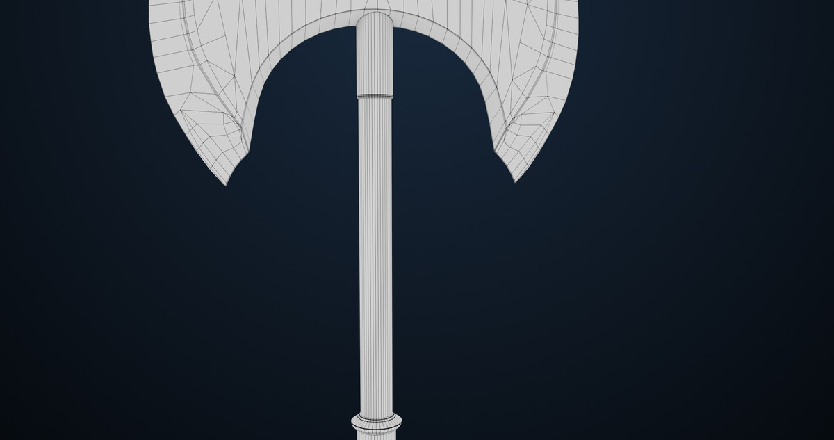 Battle Axe 04 URP HDRP Textures