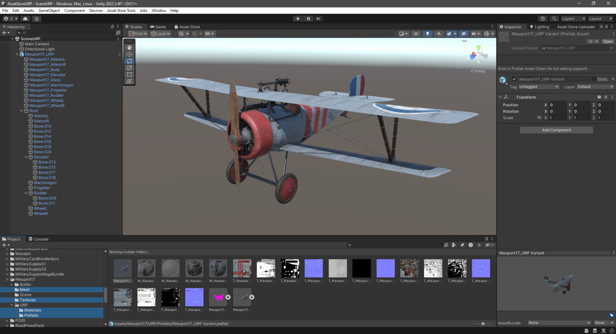 Military Aircrafts WW1 Bundle