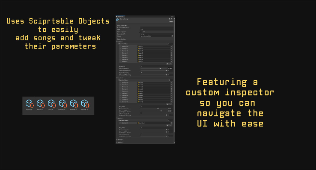 Adaptive Stem Music Manager
