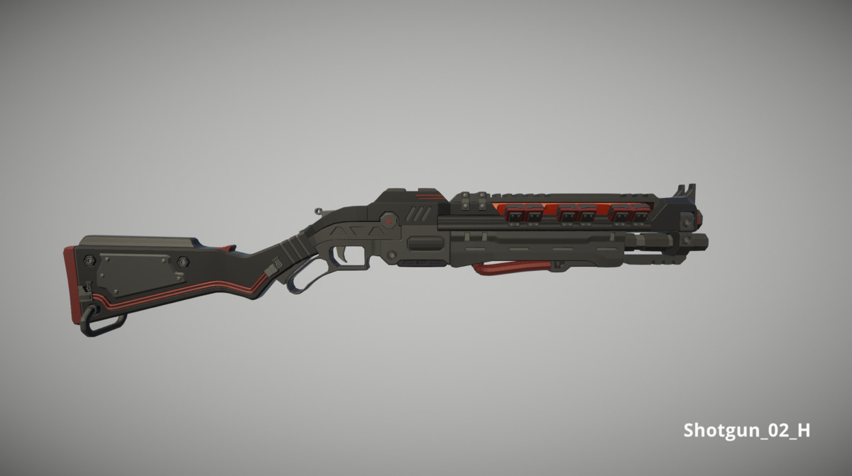 Cyberpunk Armory - Low Poly