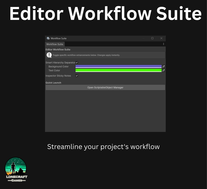 Editor Workflow Suite
